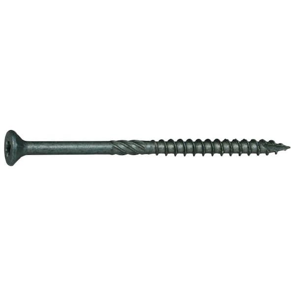 Saberdrive Deck Screw, #9 x 3 in, Steel, Flat Head, Torx Drive, 2000 PK 09345 - main